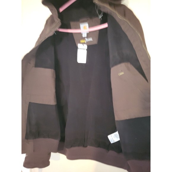 Carhartt Men's Full Swing Armstrong Active Jacket brown Size regular 2xl - Picture 7 of 10